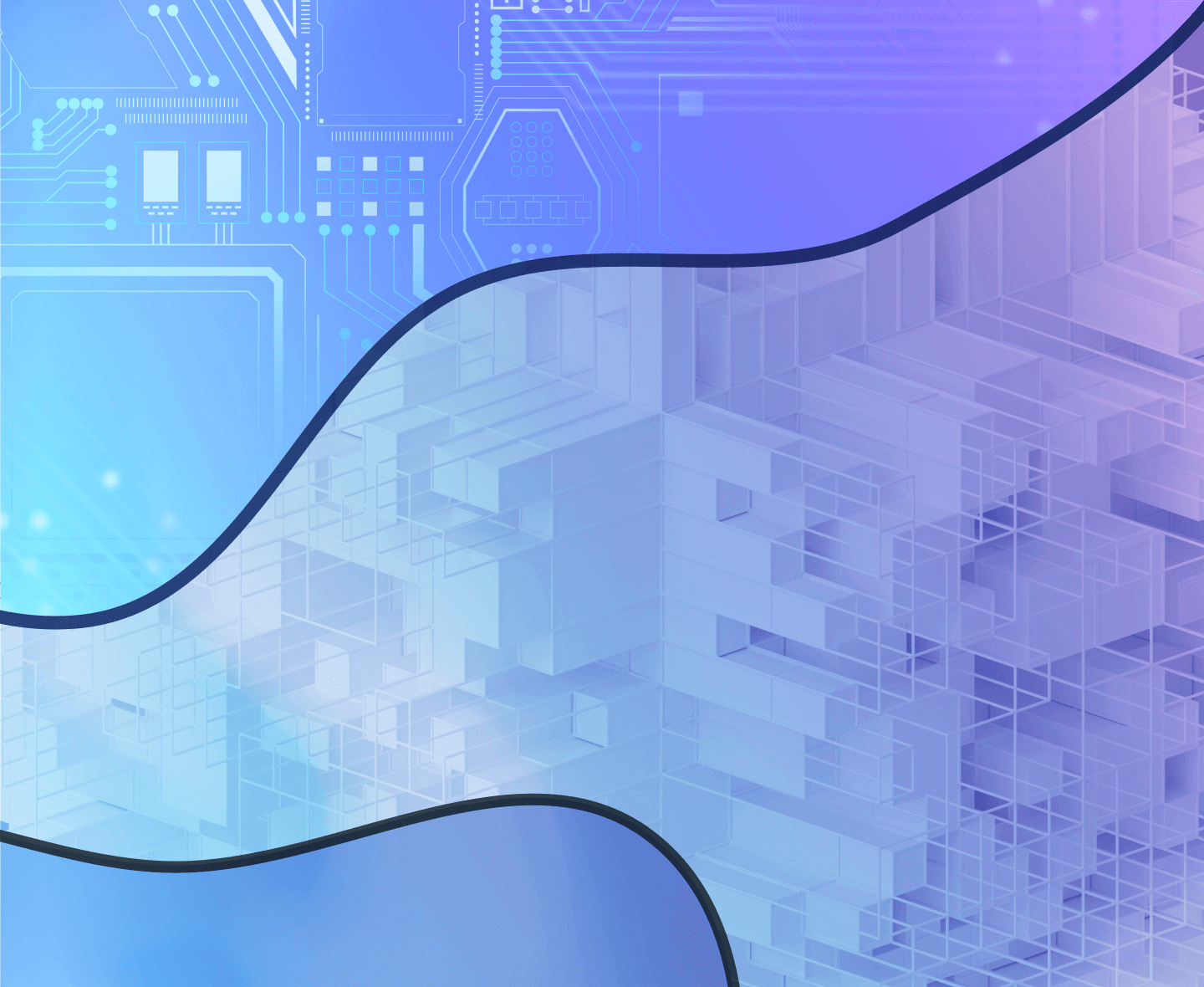 AI development services page hero image