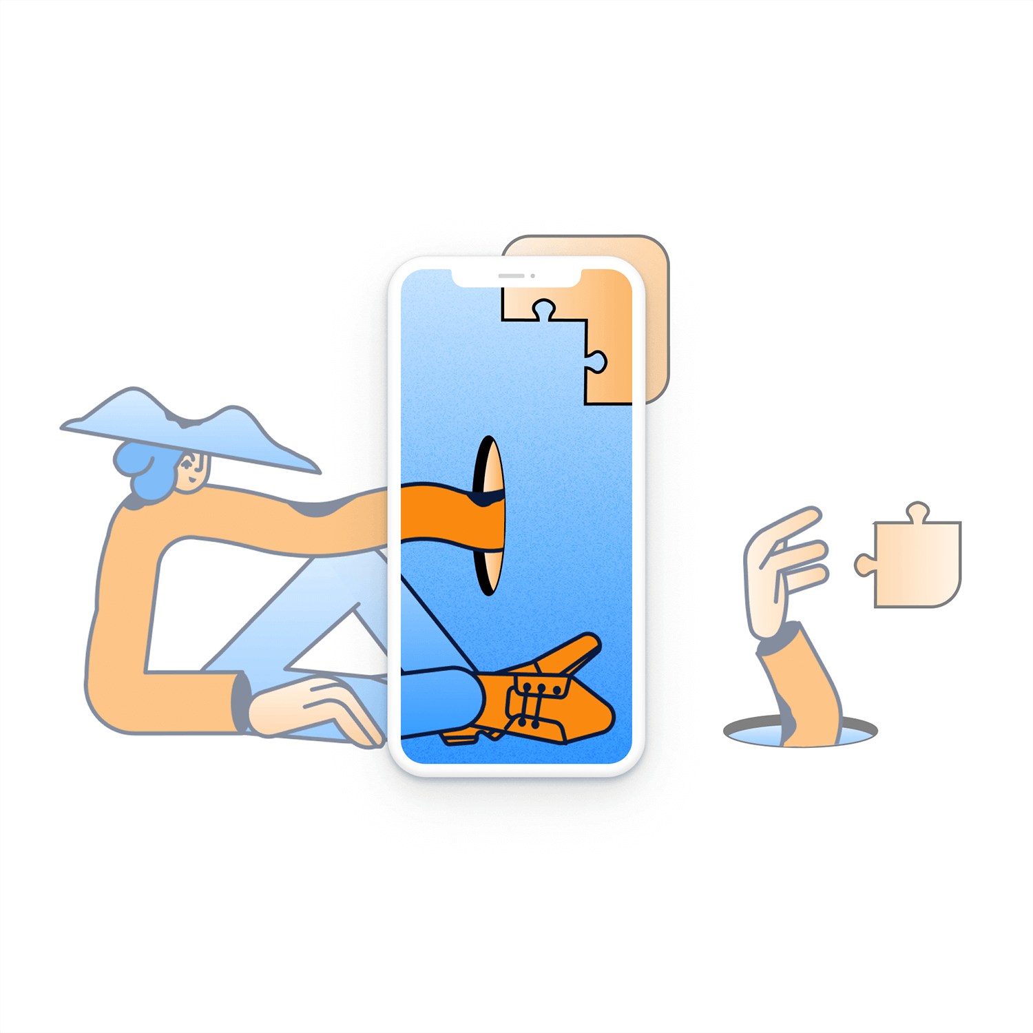 making the app intuitive