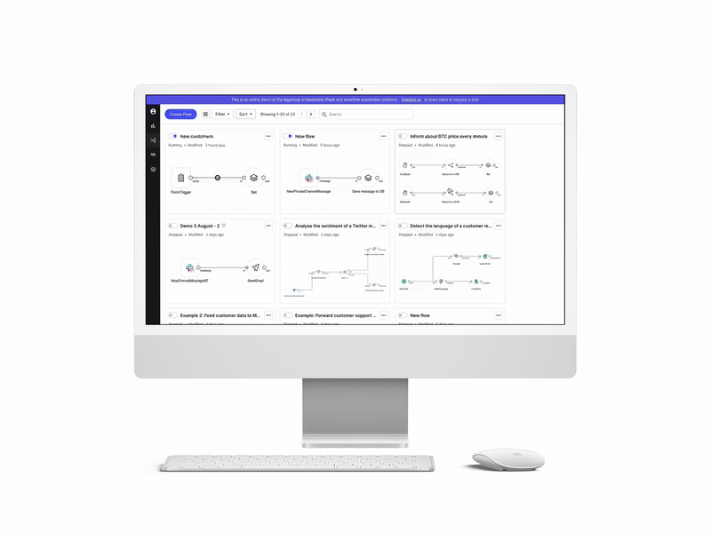 AppMixer workflow automation system