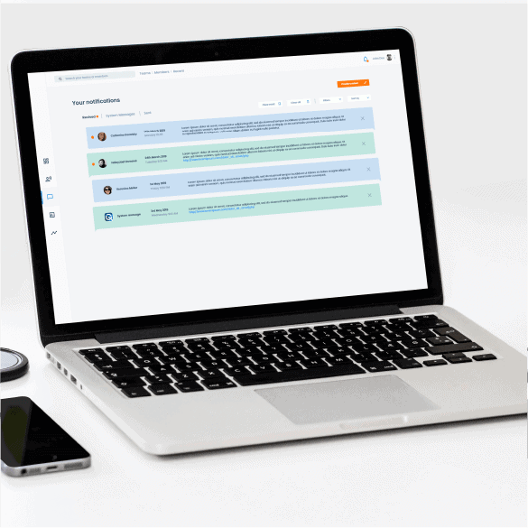 Qoreboard case study gallery - screen 4