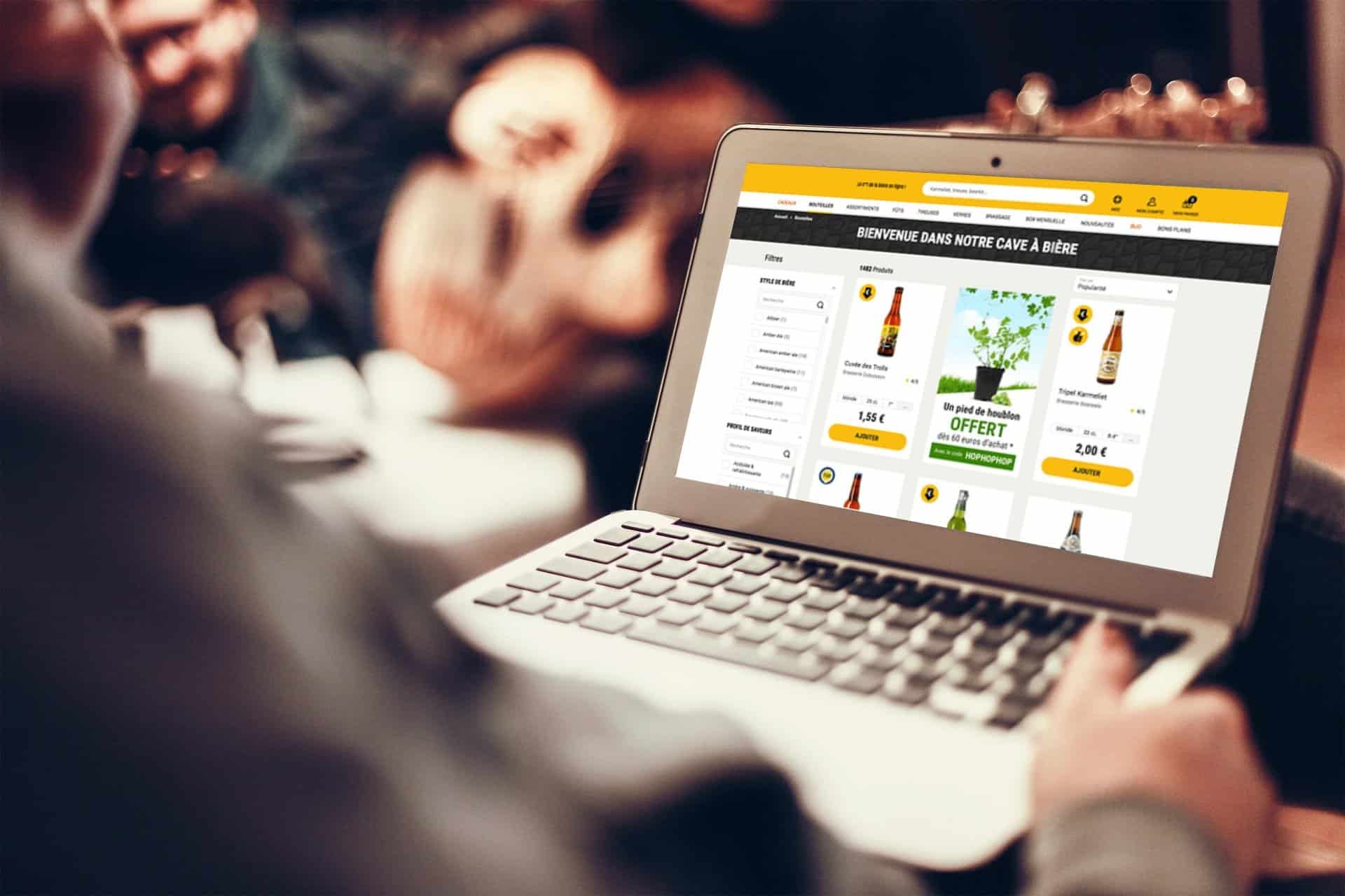 e-commerce beer platform