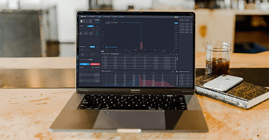 Crypto market fintech platform