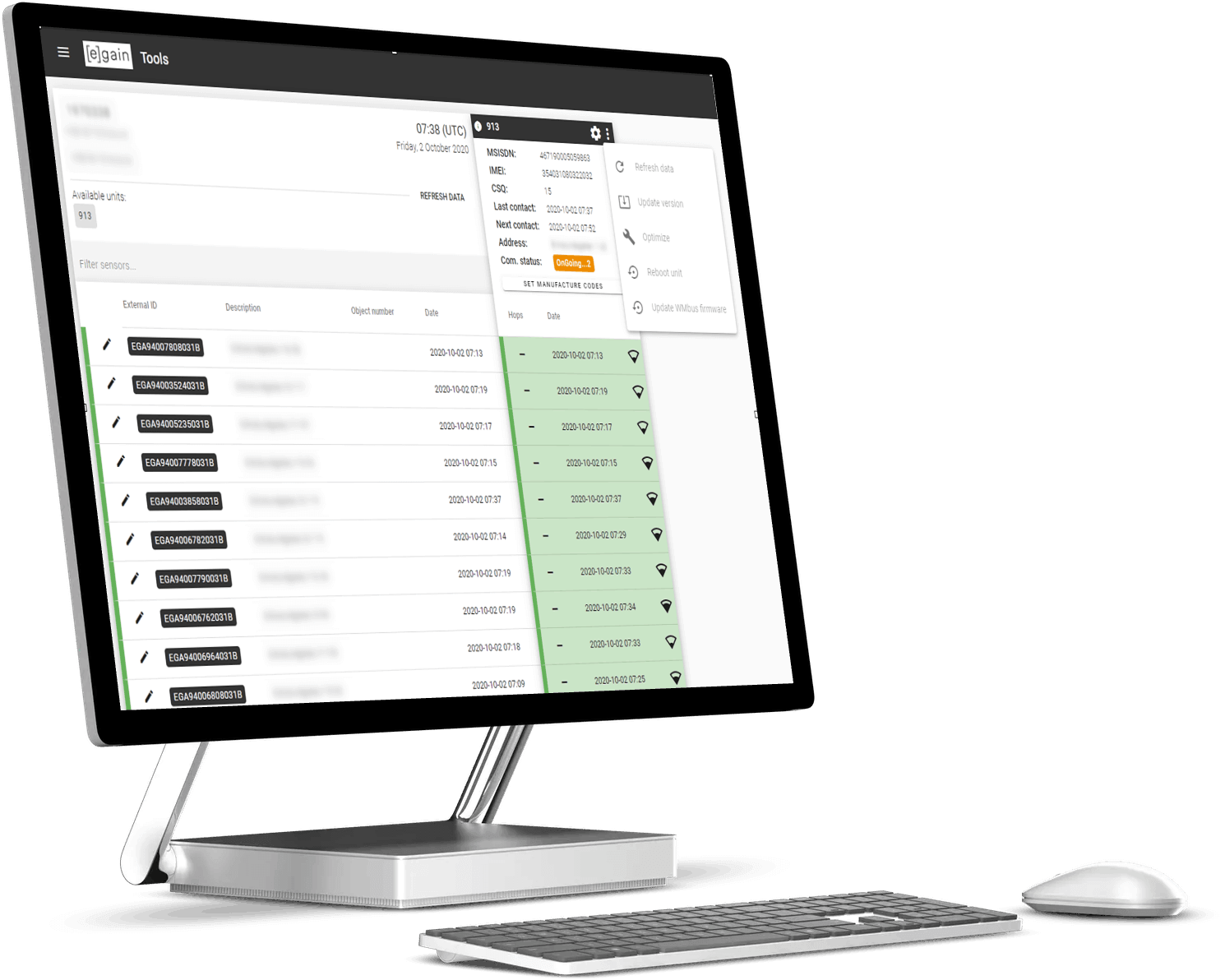 Energy consumption monitoring tool - solutions