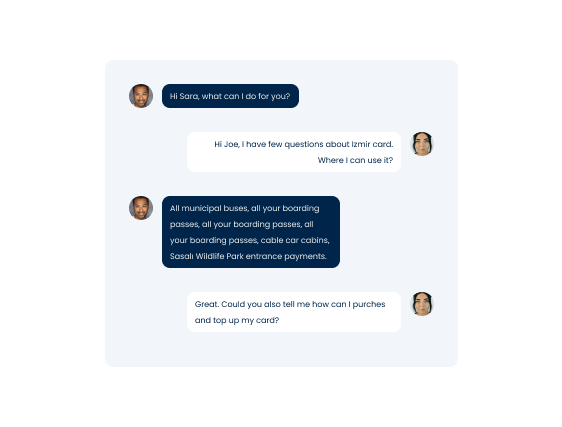 Real-time chats