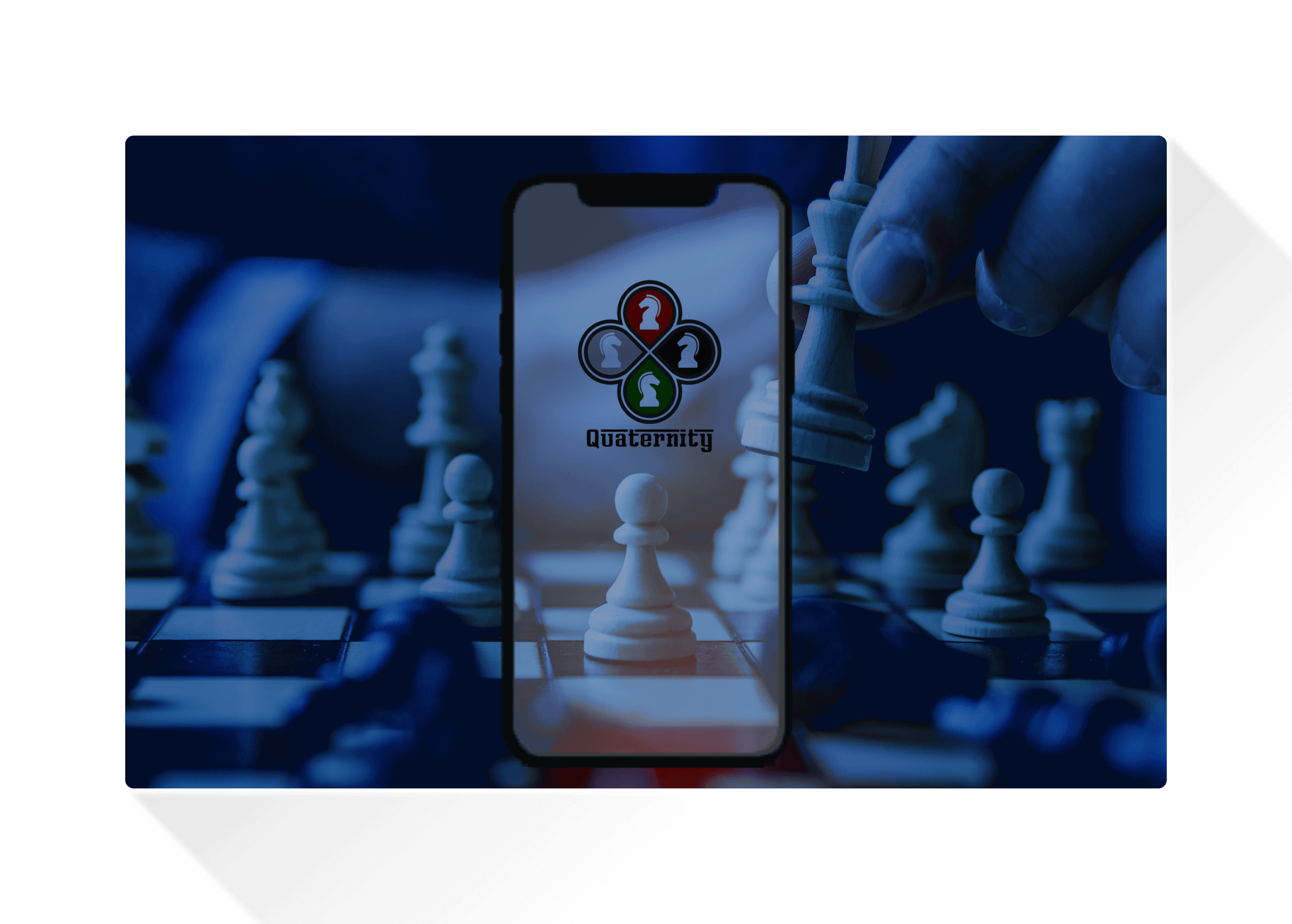 a hand holding a chess piece