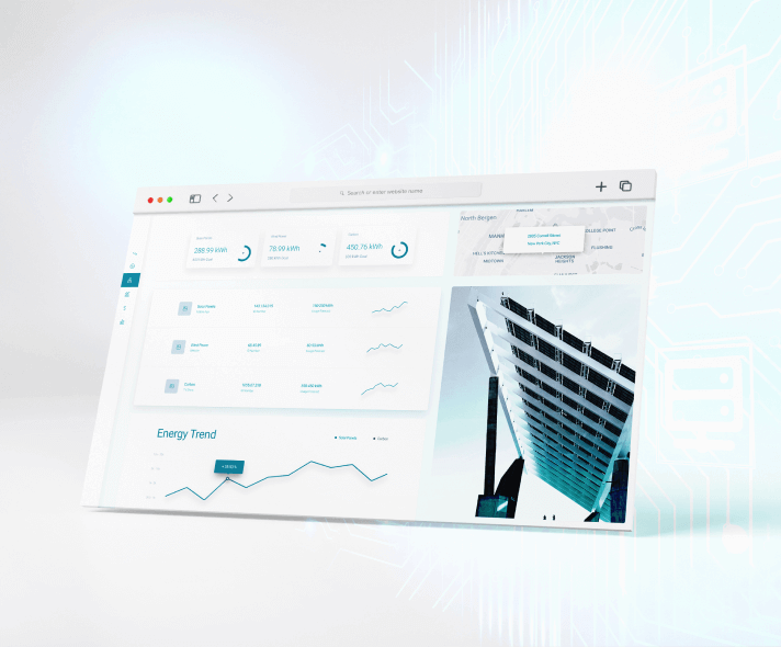 Energy software development hero image