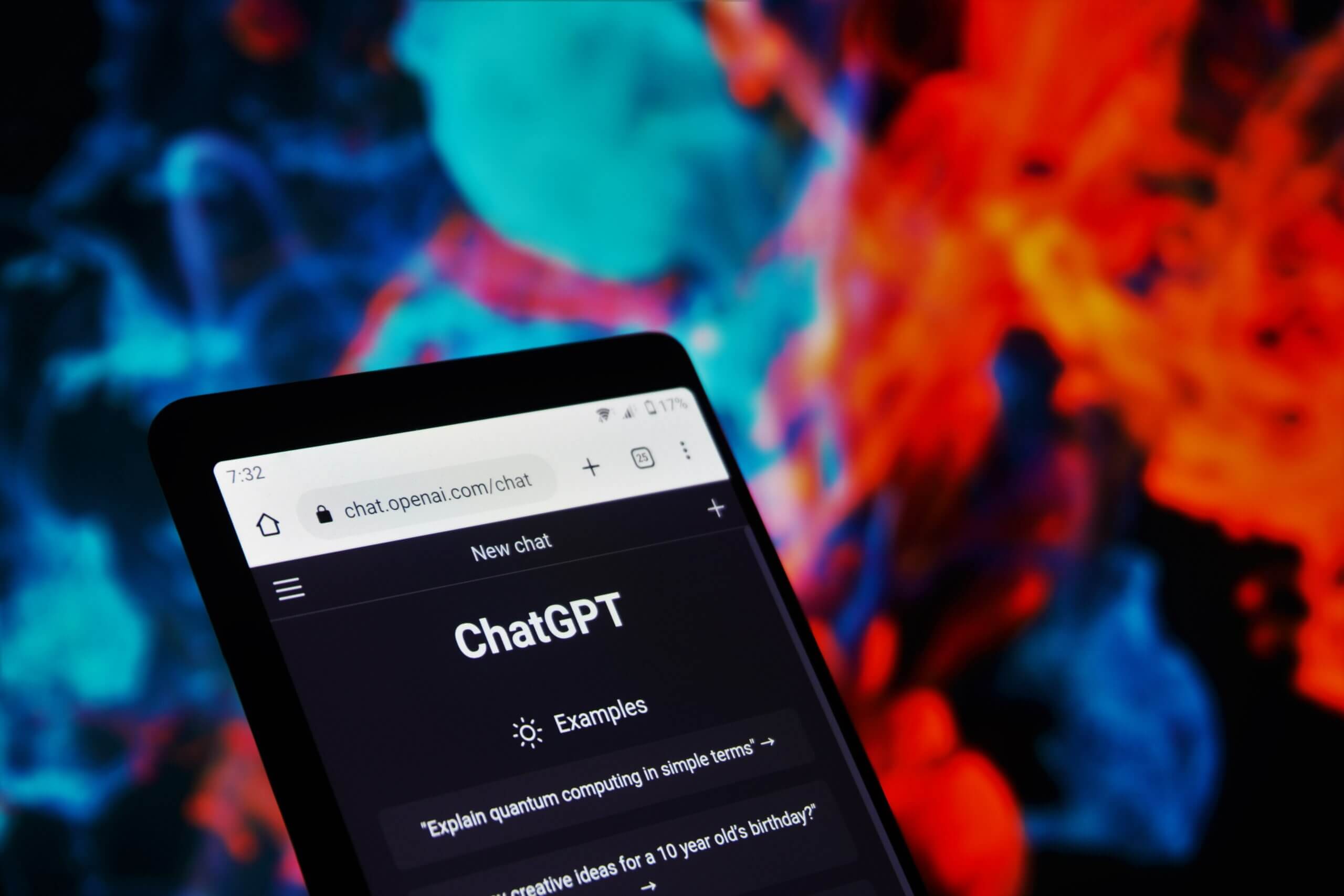 screen with chatgpt - an example of Gen AI tool