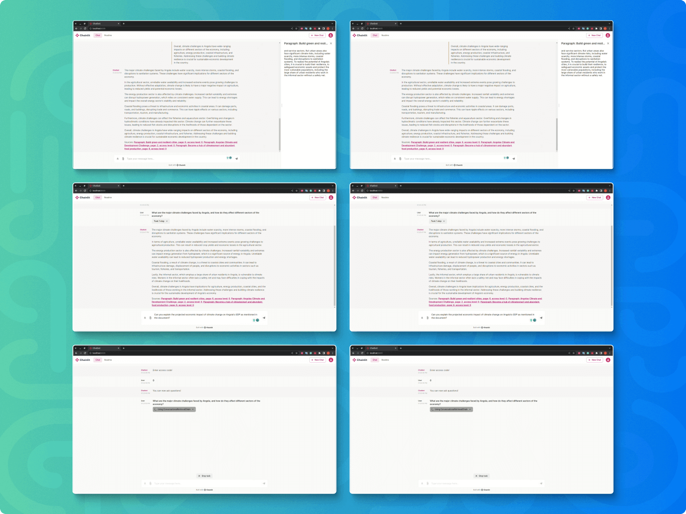 Internal demo - RAG with multi-level access - hero image