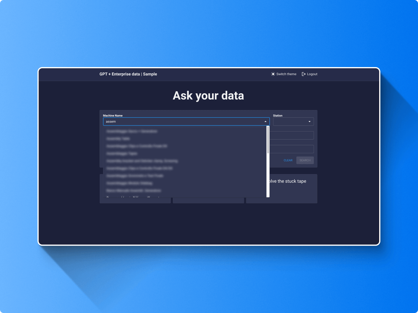 Generative-AI-powered maintenance assistant