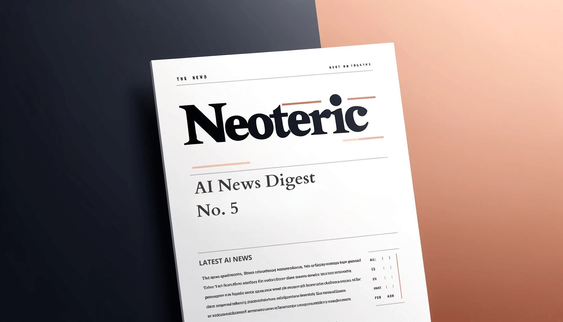 News Digest 5