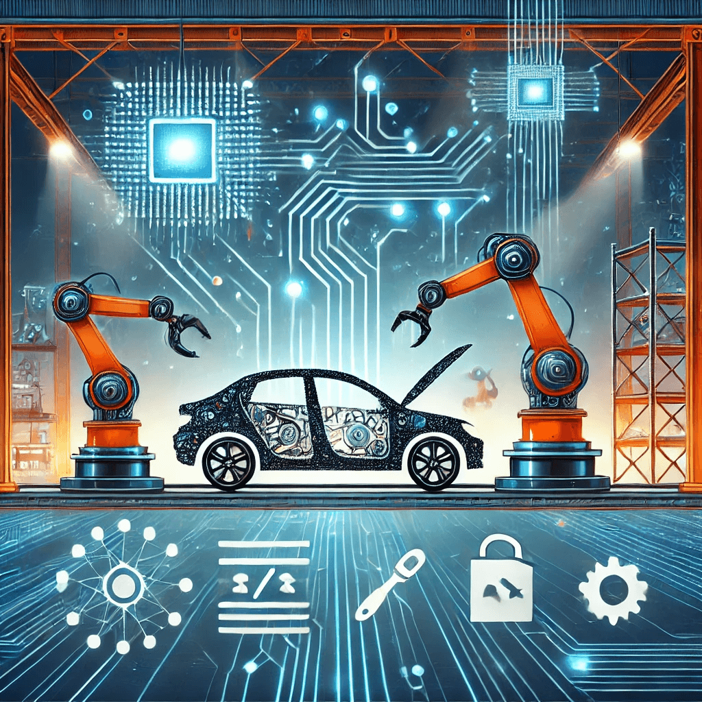 Software development & AI solutions for automotive suppliers hero image