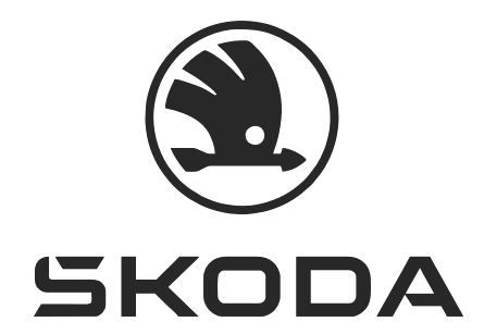 skoda logo bw