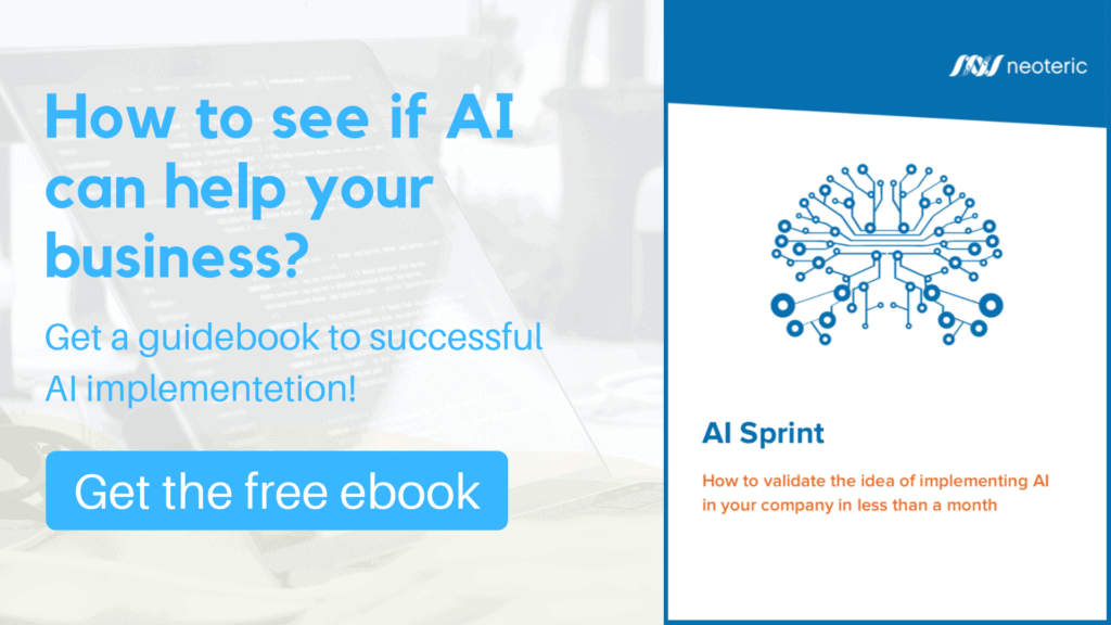 How to see if AI can help your business? Get the free ebook