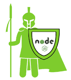 A figure representing the idea of Node.JS security