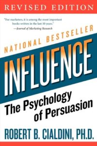 Best books on business development: Cialdini R., Influence. The psychology of persuasion