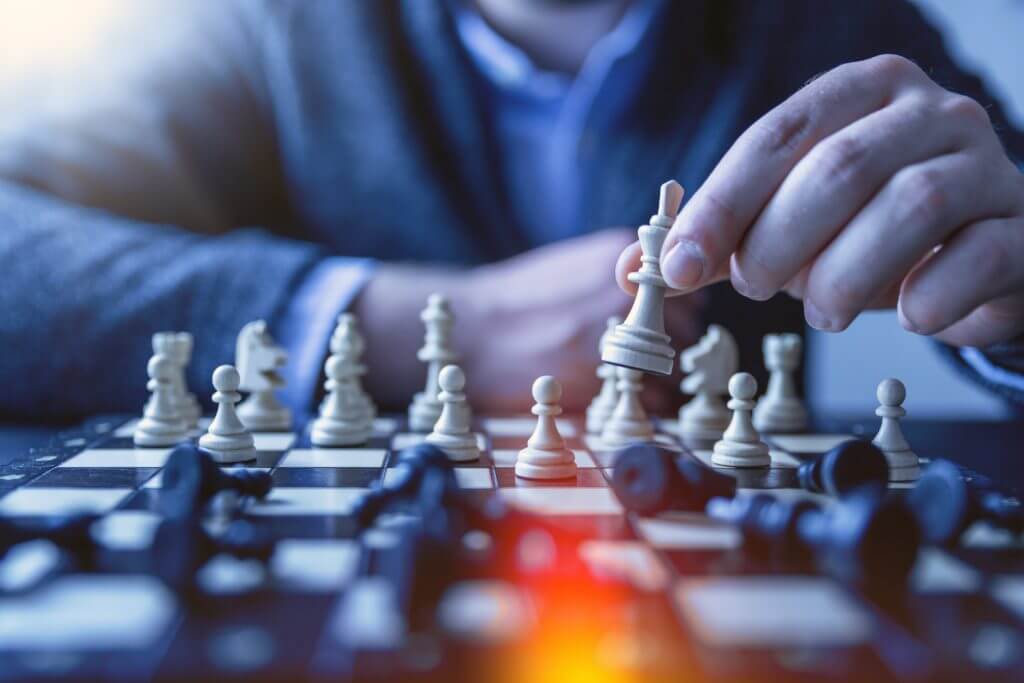 playing chess - representation of the decision making process