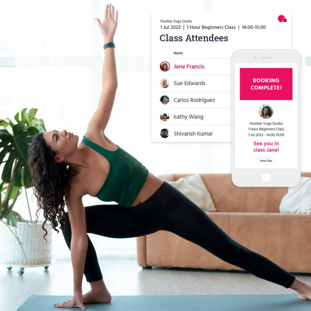 TeamUp gym management software