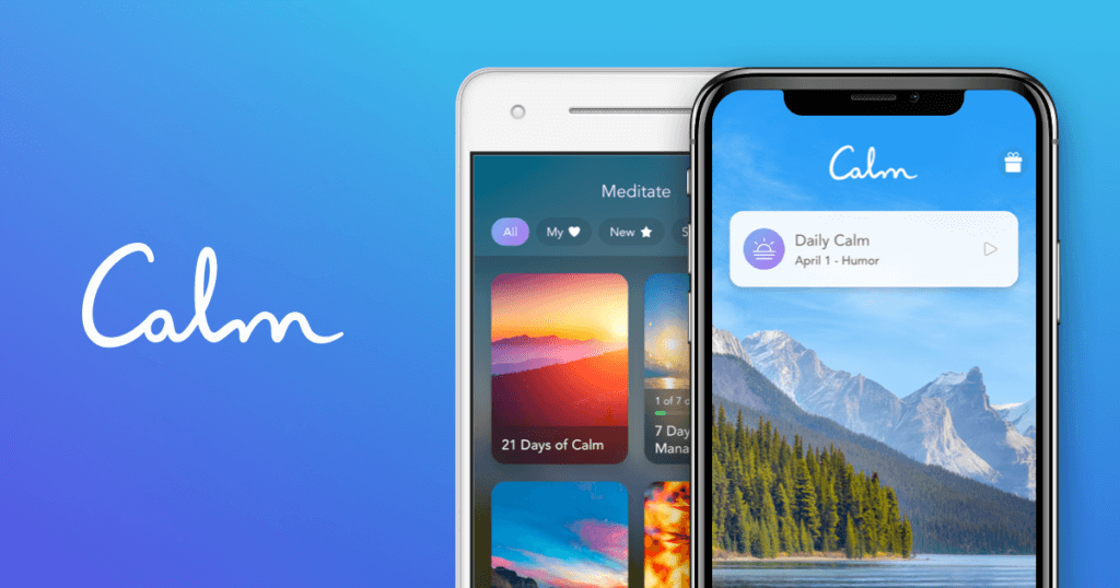 Calm meditation app