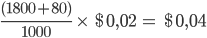 An equation helping to explain the cost of using GPT-3 - project simulation