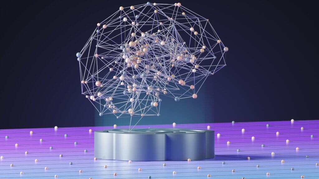 Decorative image to section AI in education
